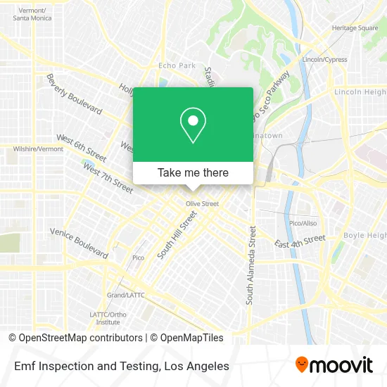 Emf Inspection and Testing map