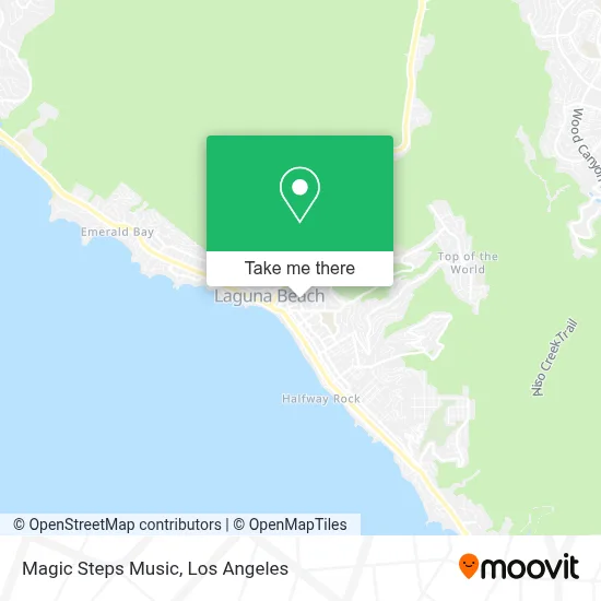 Magic Steps Music map