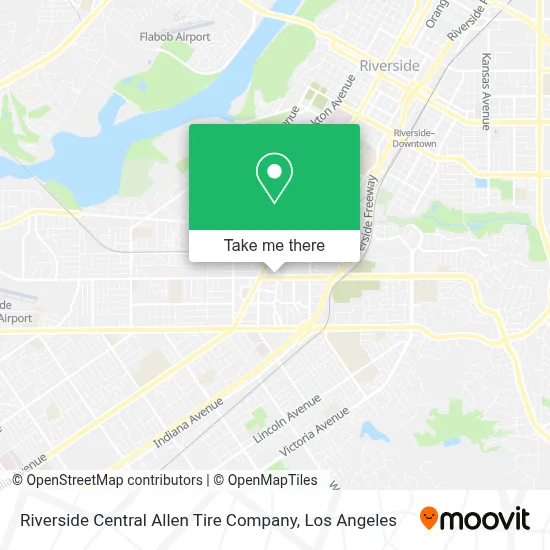 Riverside Central Allen Tire Company map