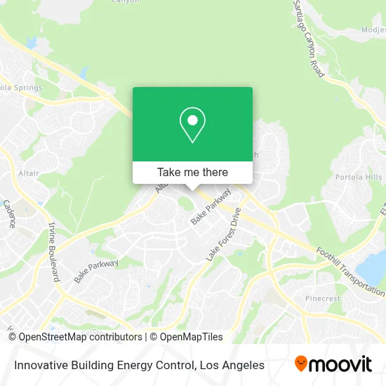 Innovative Building Energy Control map