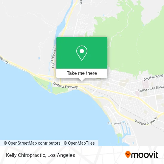 Kelly Chiropractic map