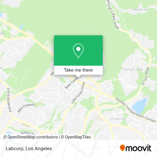 Labcorp map