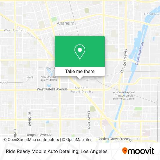 Ride Ready Mobile Auto Detailing map