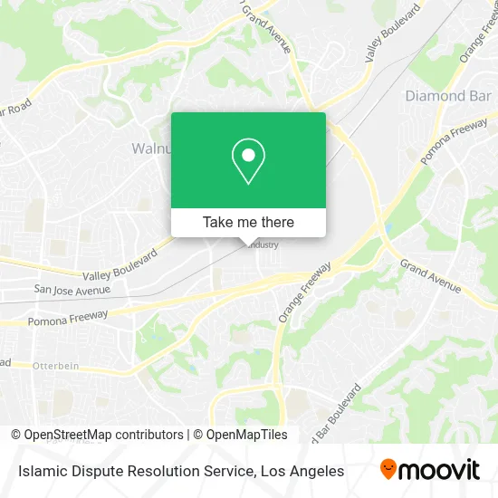 Islamic Dispute Resolution Service map