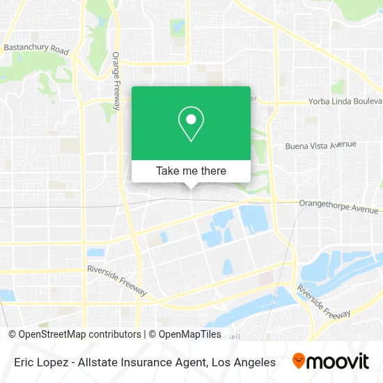 Eric Lopez - Allstate Insurance Agent map