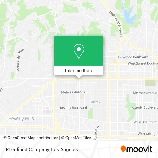 Rheefined Company map