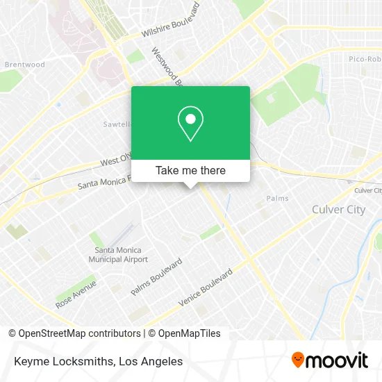 Keyme Locksmiths map