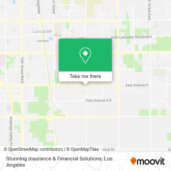 Stunning Insurance & Financial Solutions map