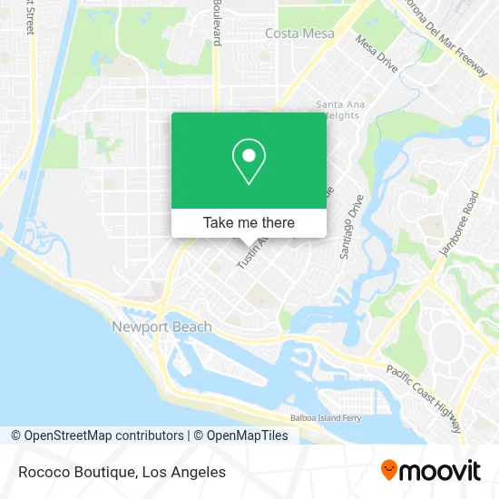 Rococo Boutique map