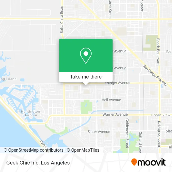 Geek Chic Inc map
