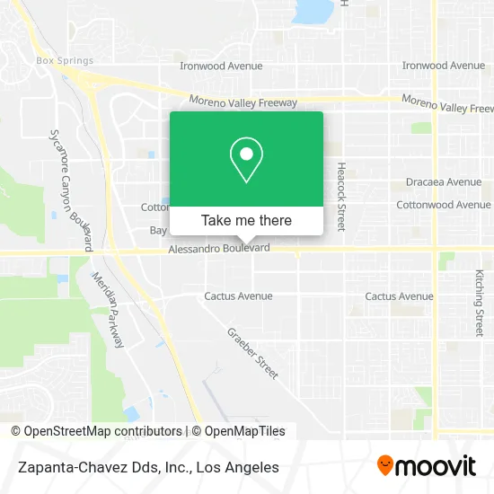 Zapanta-Chavez Dds, Inc. map