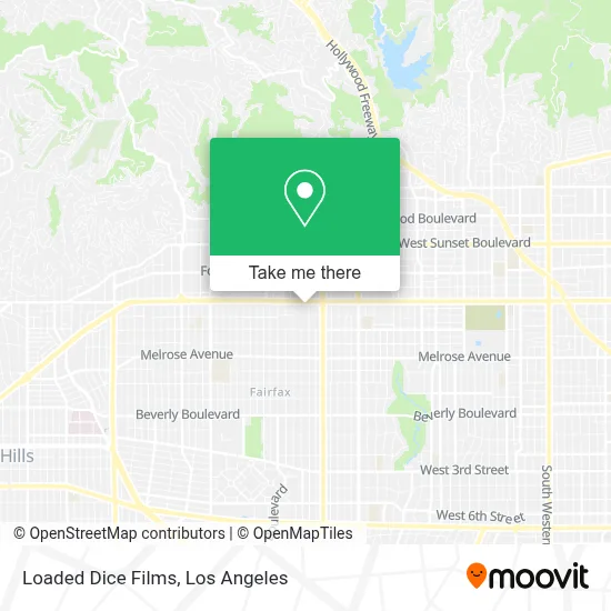 Loaded Dice Films map
