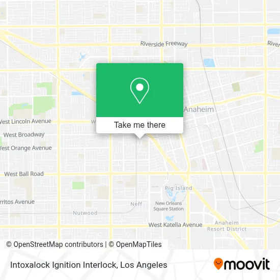 Intoxalock Ignition Interlock map