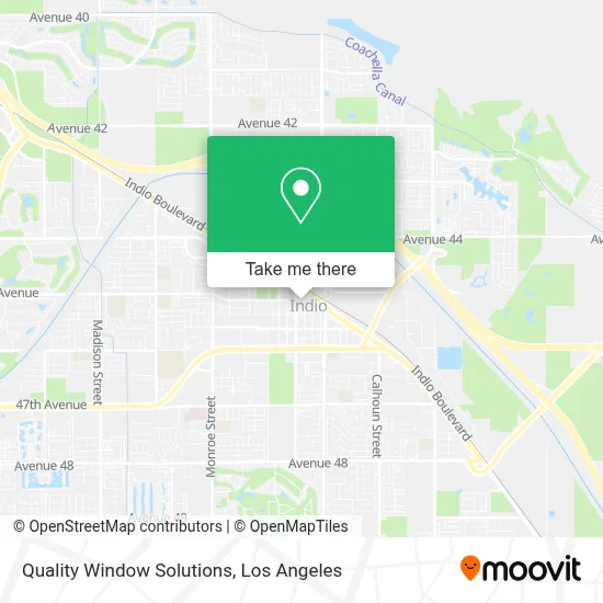 Quality Window Solutions map