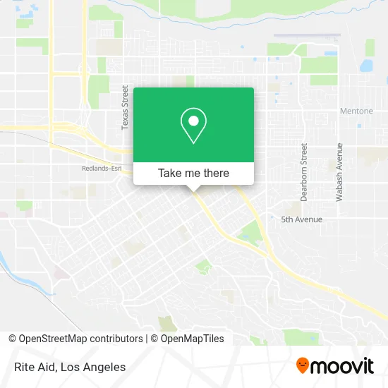 Rite Aid map