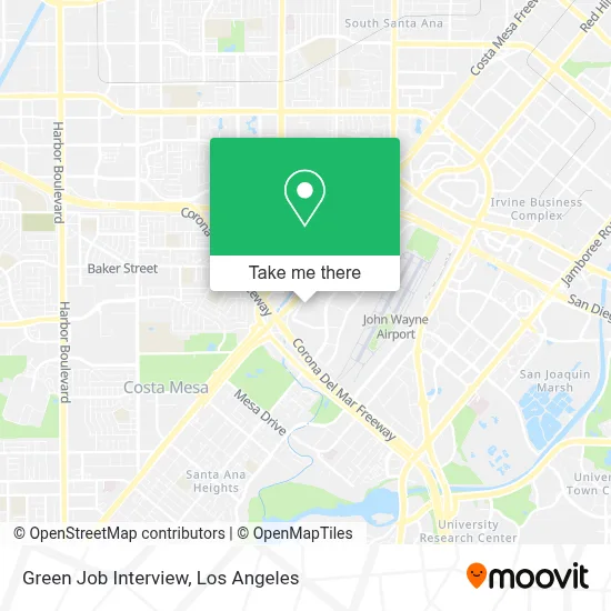 Green Job Interview map
