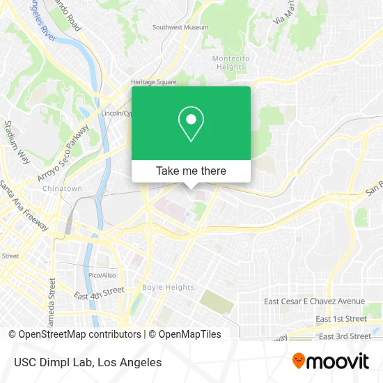 USC Dimpl Lab map