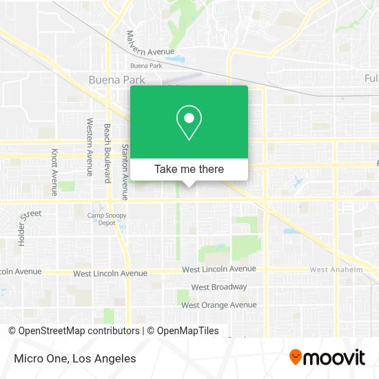 Micro One map