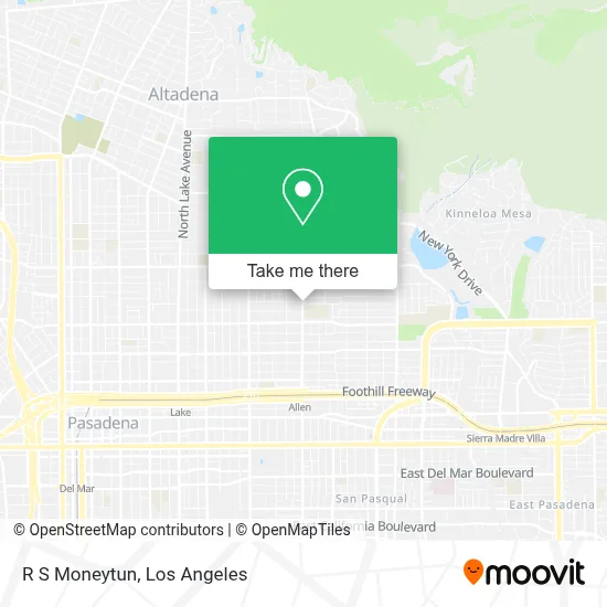 R S Moneytun map