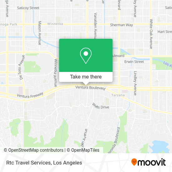 Rtc Travel Services map