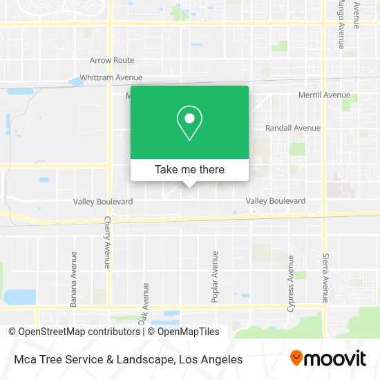 Mca Tree Service & Landscape map