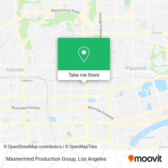 Mastermind Production Group map