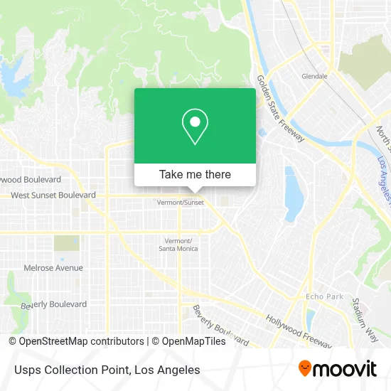 Usps Collection Point map