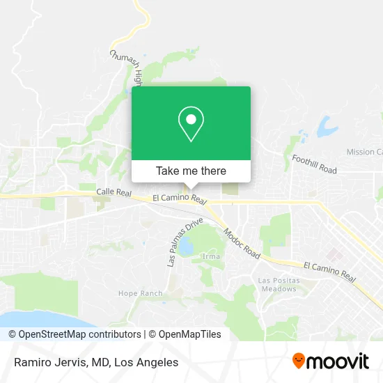Ramiro Jervis, MD map