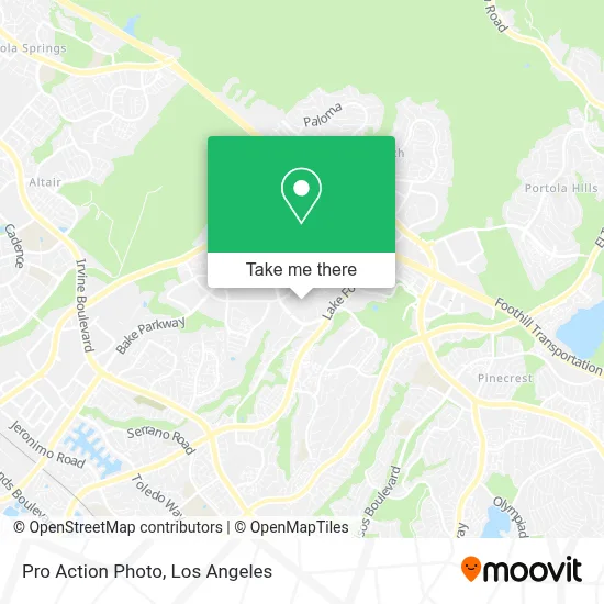 Pro Action Photo map