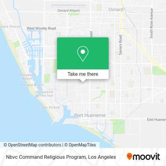Nbvc Command Religious Program map