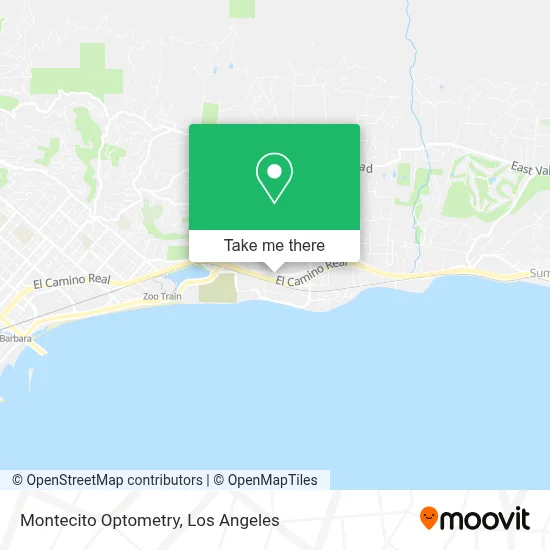 Montecito Optometry map