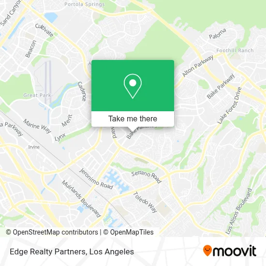 Edge Realty Partners map