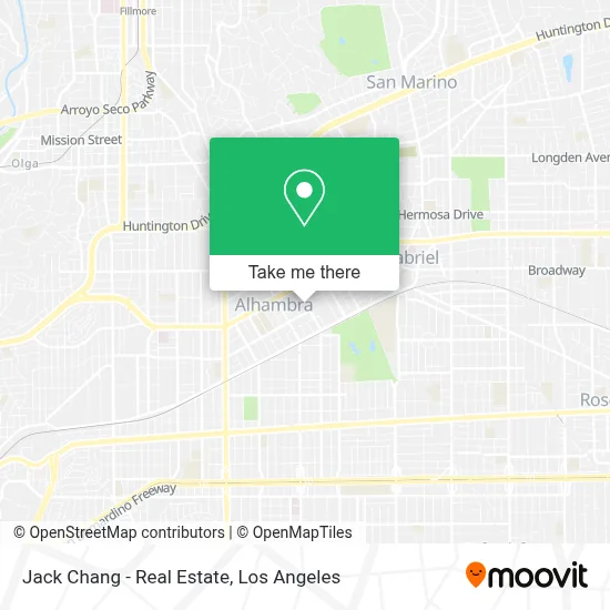Jack Chang - Real Estate map
