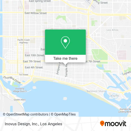 Inovus Design, Inc. map