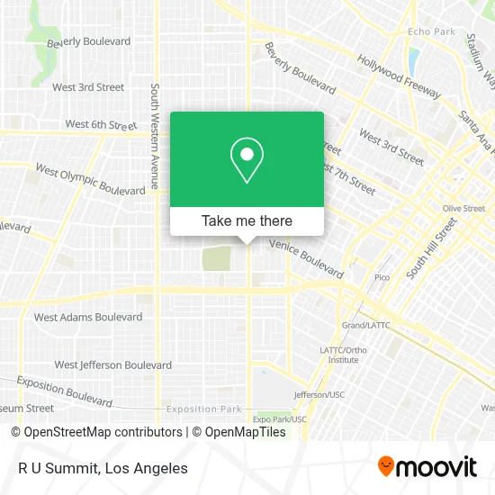 R U Summit map