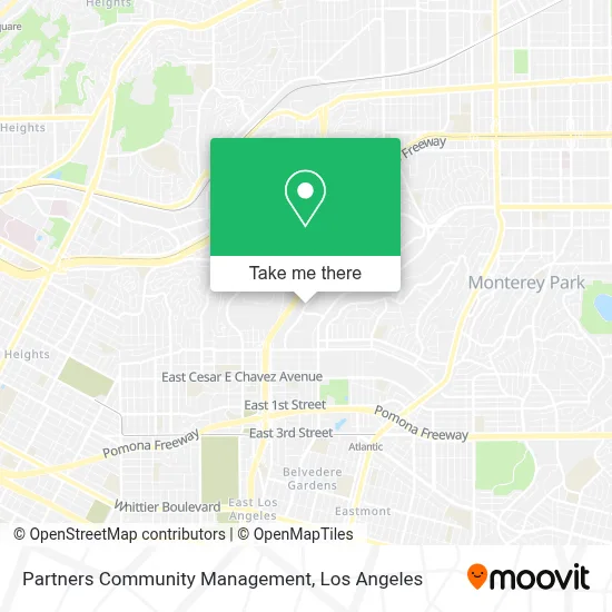 Partners Community Management map