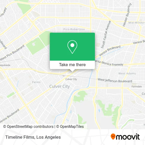 Timeline Films map