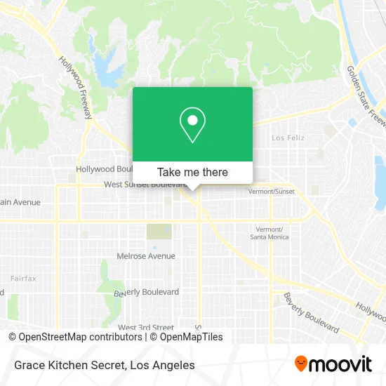 Grace Kitchen Secret map