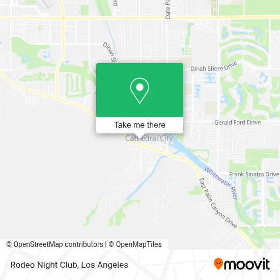 Rodeo Night Club map