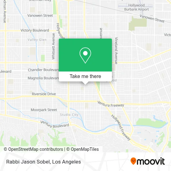 Rabbi Jason Sobel map