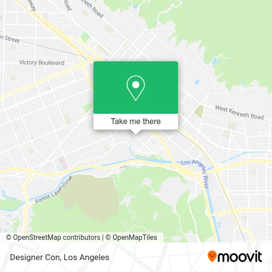 Designer Con map