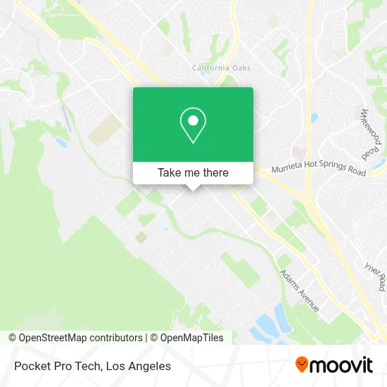 Pocket Pro Tech map