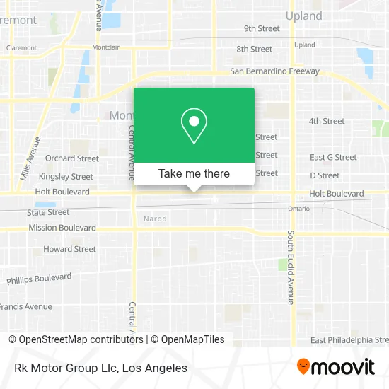 Rk Motor Group Llc map