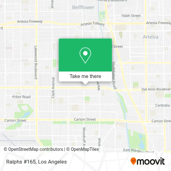 Ralphs #165 map