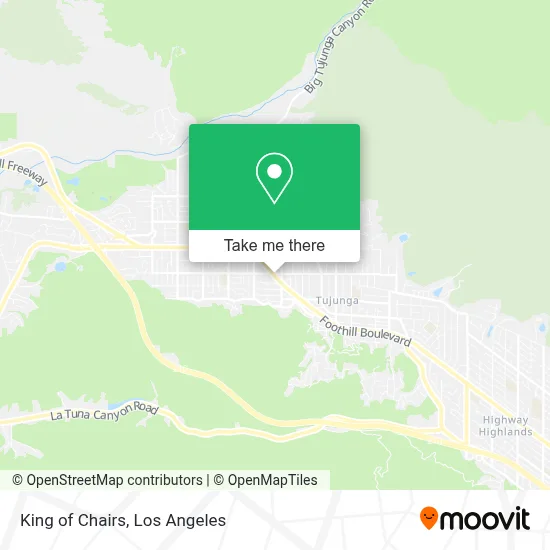 King of Chairs map