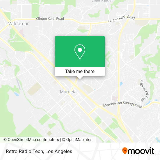 Retro Radio Tech map