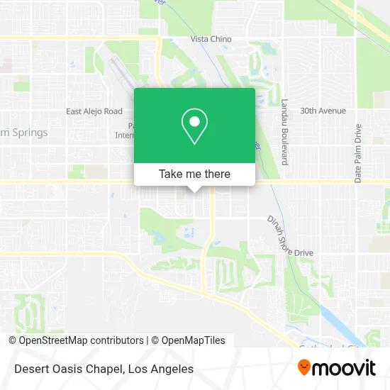 Desert Oasis Chapel map