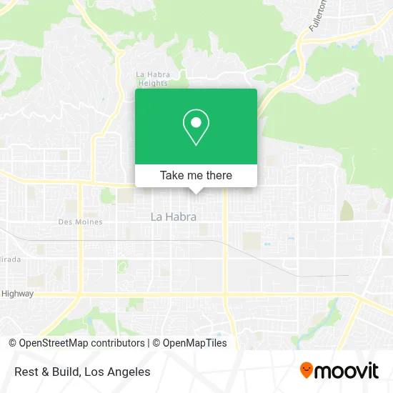 Rest & Build map