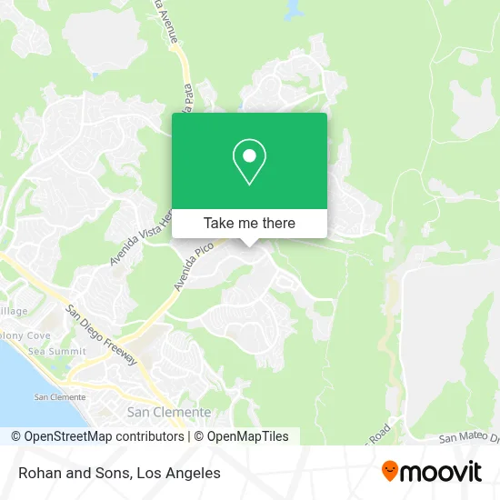 Rohan and Sons map