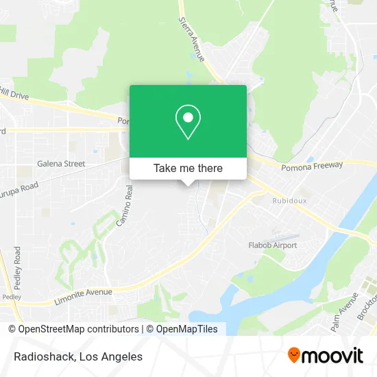 Radioshack map